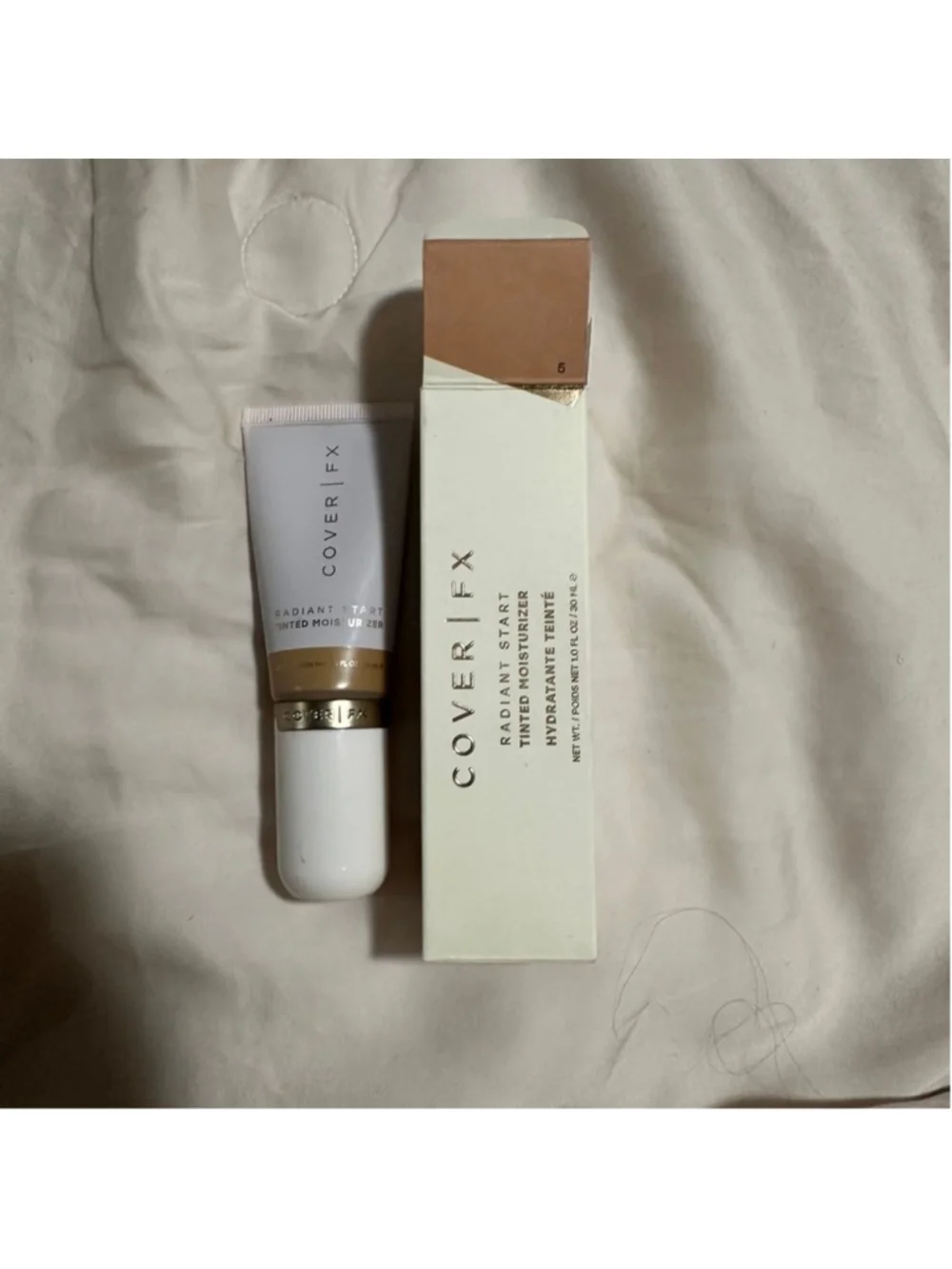 Cover FX Shade 5 Radiant Start Tinted Moisturizer Luminous Finish